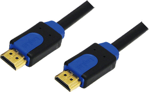 LogiLink CHB1102 HDMI-kabel 2 m HDMI Typ A (standard) Svart