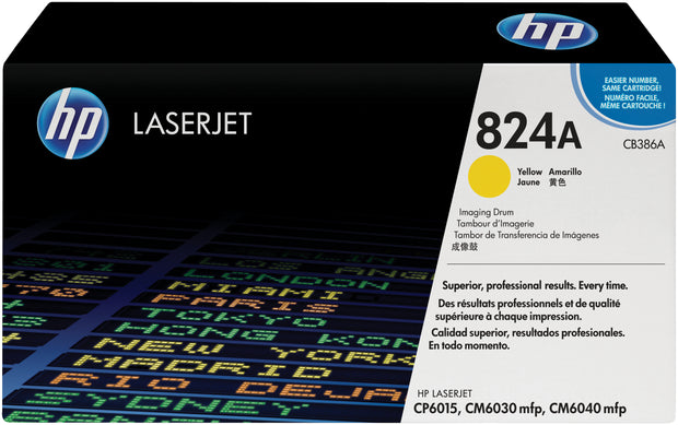 HP 824A gul LaserJet trumenhet tonerkassett