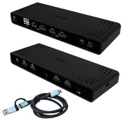 i-tec CADUA4KDOCKPDB dockningsstationer för bärbara datorer Kabel USB 3.2 Gen 1 (3.1