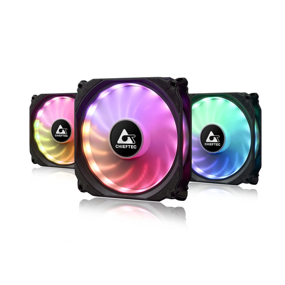 Chieftec CF-3012-RGB kylsystem för dator Datorväska Fan
