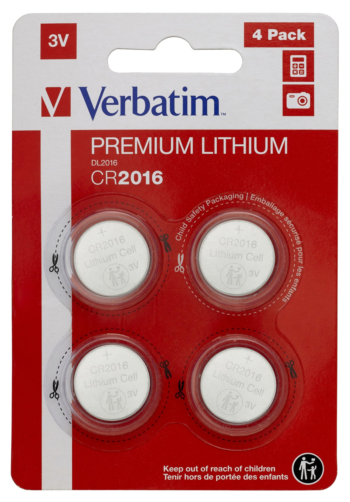 Verbatim CR2016 Engångsbatteri Litium