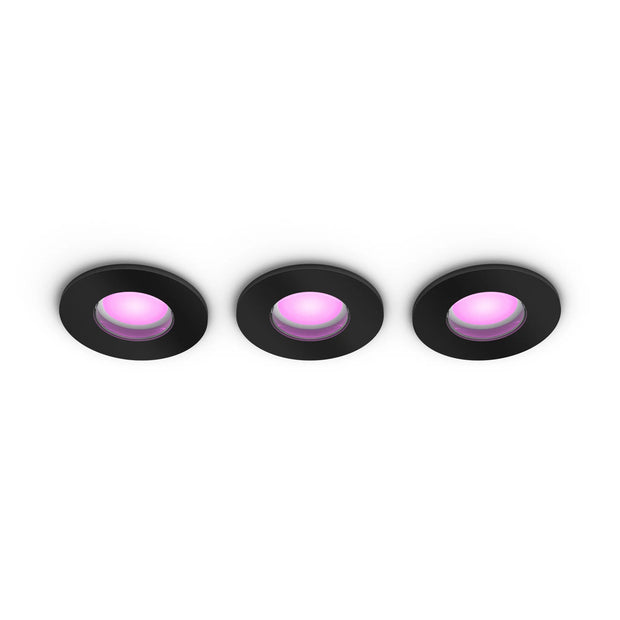Philips Hue White och Color Ambiance Xamento infälld spotlight 3-pack