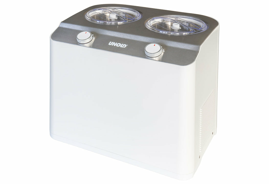 Unold Doppio Glassmaskin med kompressor 2,4 l 250 W Satinstål