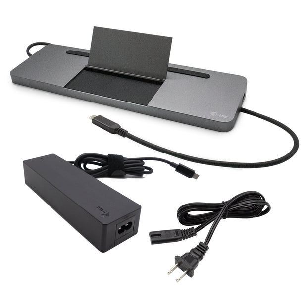 i-tec Metal C31FLATPRO100 dockningsstationer för bärbara datorer Kabel USB 3.2 Gen 1
