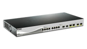 D-Link DXS-1210-12TC/E nätverksswitchar hanterad L2 10G Ethernet (100/1000/10000) 1U