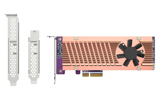 QNAP QM2-2P-344A nätverkskort/adapters Intern M.2
