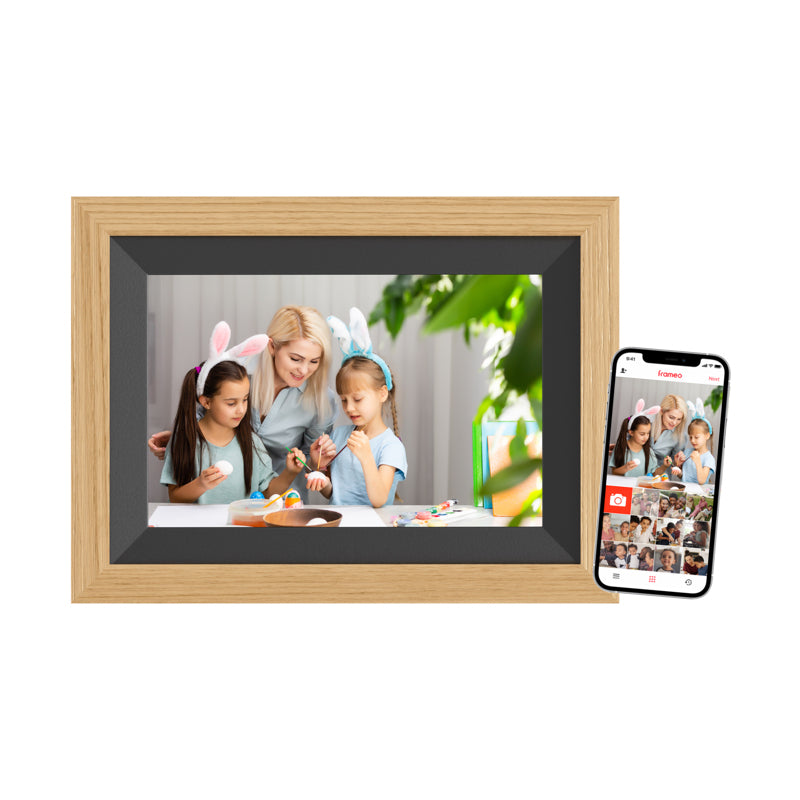 Braun DigiFrame 10B digitala fotoramar Svart