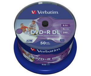 Verbatim 43703 tomma dvd:er