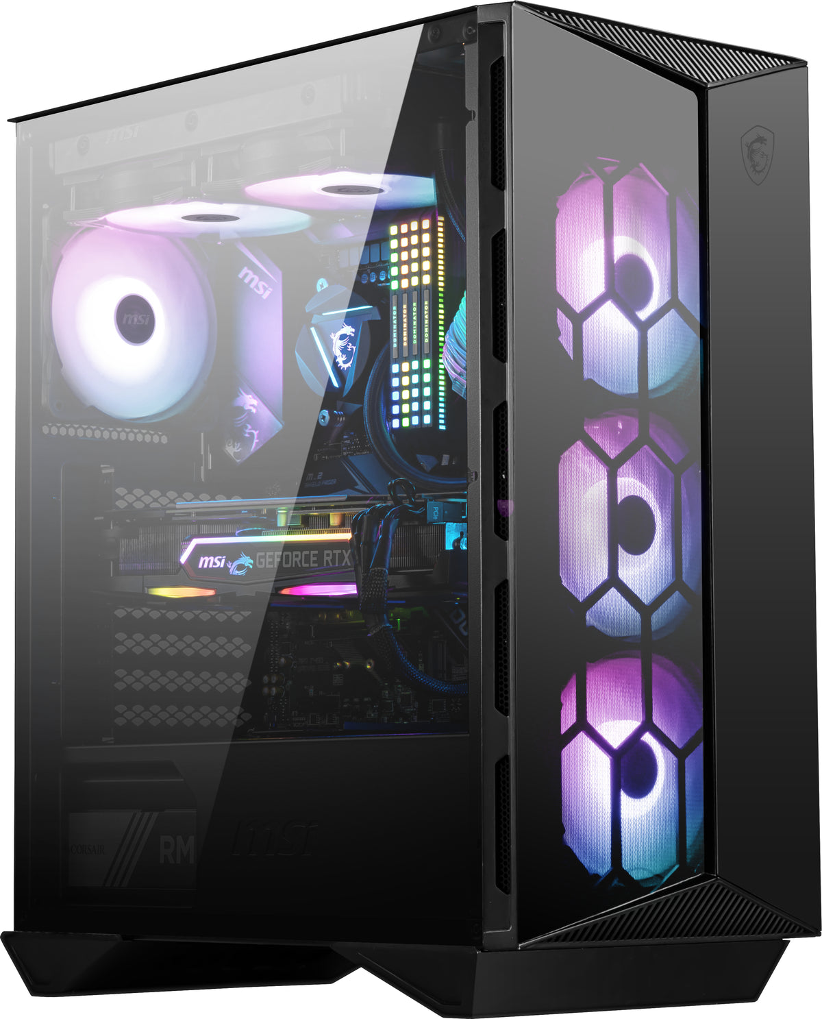 MSI MPG GUNGNIR 110R datorväskor Midi Tower Svart