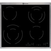 Electrolux EHF6342XOK spishällar Svart Inbyggd Keramisk 4 zone(s)