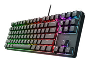 Trust 26135 tangentbord Spela USB QWERTZ tyska Svart
