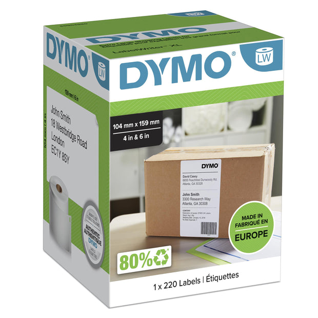 DYMO Authentic LabelWriter Lever Arch File Labels