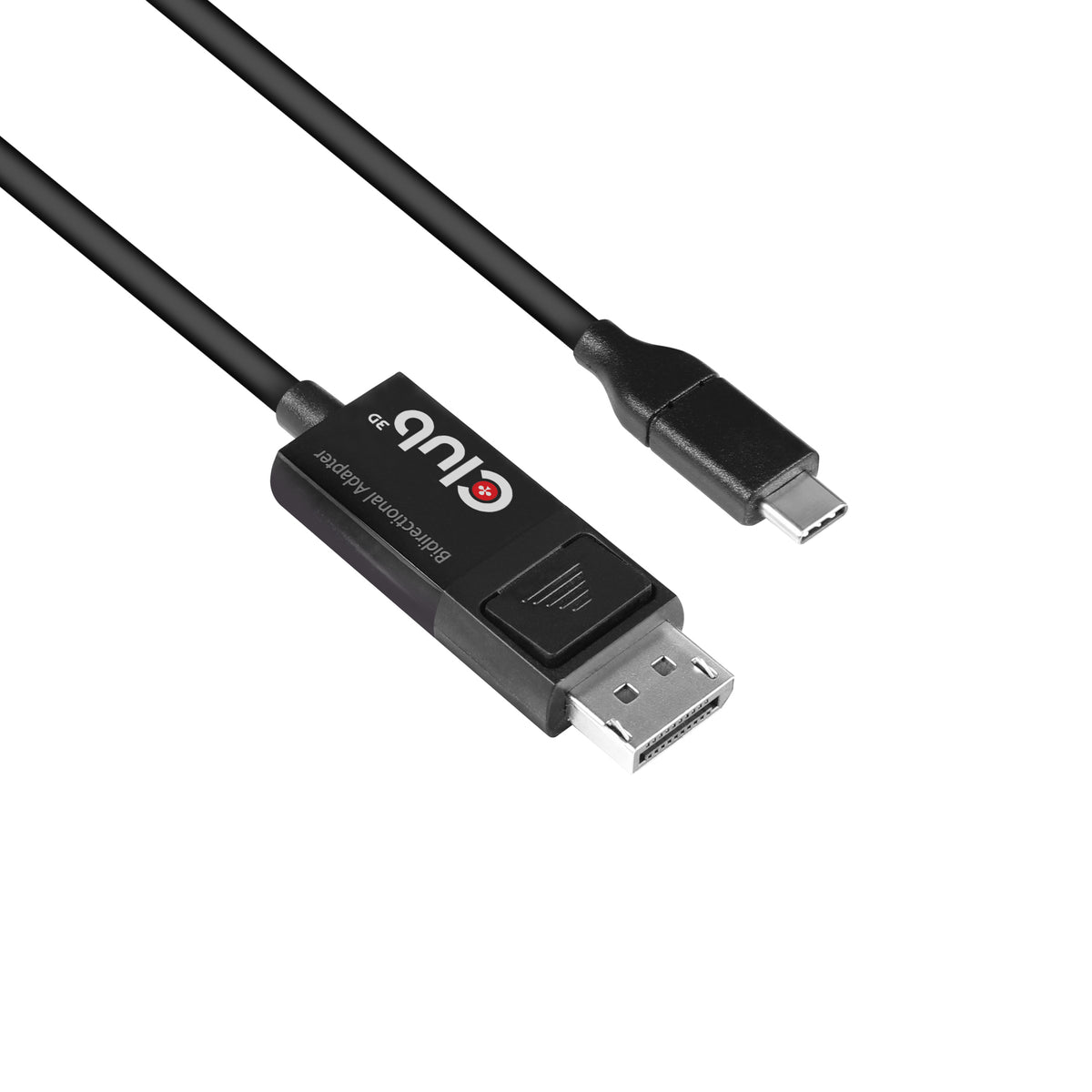 CLUB3D CAC-1557 videokabeladapter 1,8 m USB Type-C DisplayPort Svart