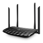 TP-Link AC1200 trådlös router Gigabit Ethernet Dual-band (2,4 GHz / 5 GHz) Svart