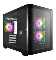 FSP S380-BA Micro Tower Svart