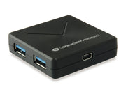 Conceptronic HUBBIES02B gränssnittshubbar USB 3.2 Gen 1 (3.1 Gen 1) Mini-B 5000