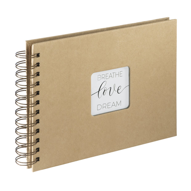 Hama Craft fotoalbum Brun 40 ark 10 x 15 Spiralbindning