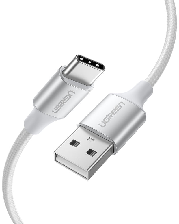 Ugreen 60409 USB-kablar USB 2.0 3 m USB C USB A 0,48 Gbit/s Vit