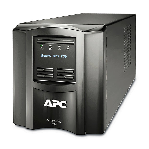 APC SMT750IC strömskydd (UPS) Linjeinteraktiv 0,75 kVA 500 W 6 AC-utgångar