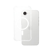 PanzerGlass CARE by Samba Case Transparent w. White Qi Compatible iPhone 17e