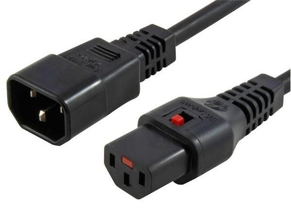Microconnect PC1024 strömkablar Svart 1 m C13 coupler C14 coupler