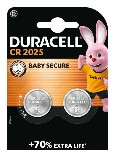 Duracell 2025 Engångsbatteri CR2025 Litium hushållsbatterier