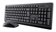 Trust Primo tangentbord Mus inkluderad Hem / Kontor RF Trådlös QWERTY Nordic Svart
