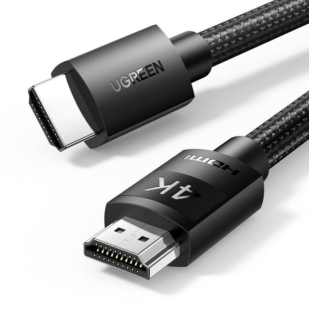 Ugreen HD119 HDMI-kabel 3 m HDMI Typ A (standard) Svart