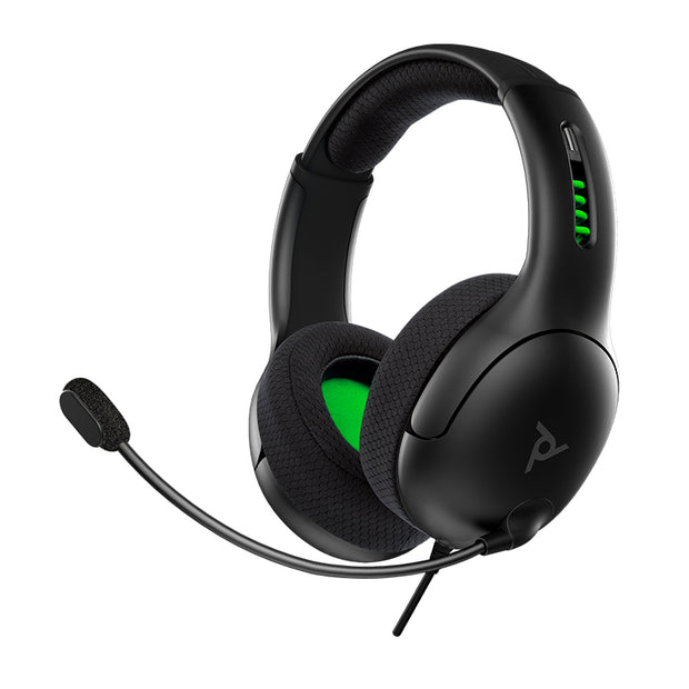 PDP LVL50 Headset Kabel Huvudband Spela Svart