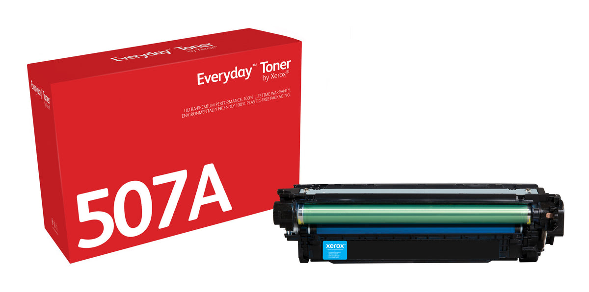 Everyday Cyan Toner by Xerox compatible with HP 507A (CE401A)