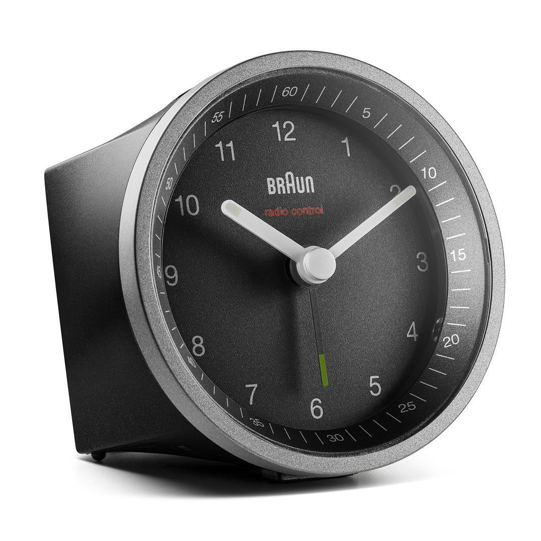 Braun BC07SB-DCF Quartz-väckarklocka Svart
