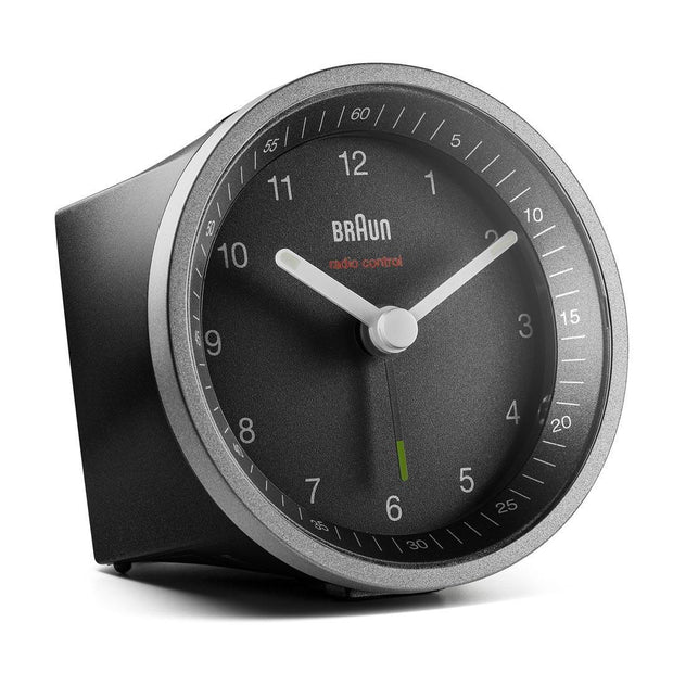 Braun BC07SB-DCF Quartz-väckarklocka Svart