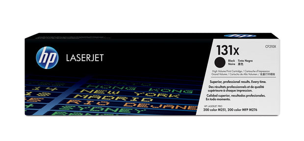 HP 131X svart LaserJet-tonerkassett med hög kapacitet