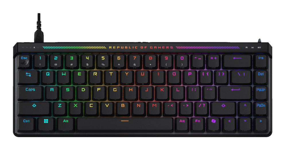 ASUS ROG Falchion Ace HFX tangentbord Spela USB Fransk Svart