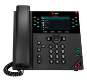 HP Poly VVX 450 IP-telefon för 12 linjer och PoE-aktiverad