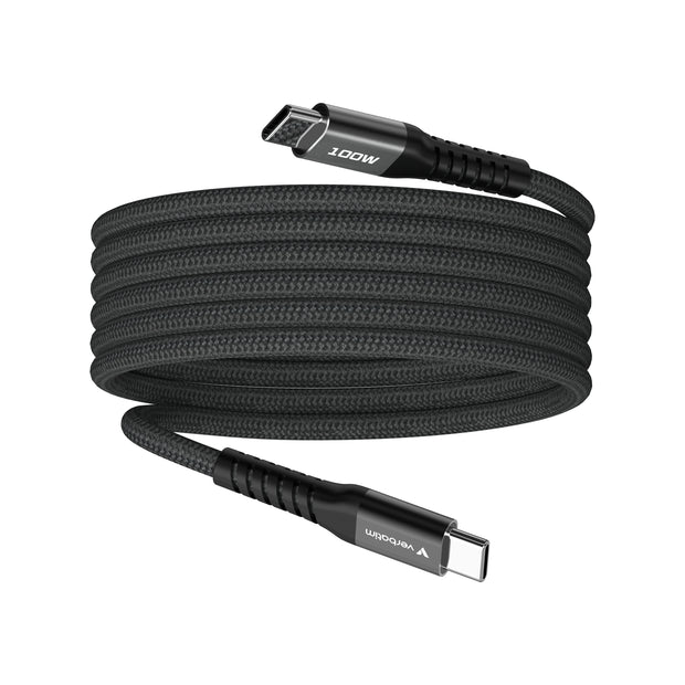 Verbatim 31863 USB-kablar USB 2.0 1,2 m USB C 0,48 Gbit/s 100 W Svart