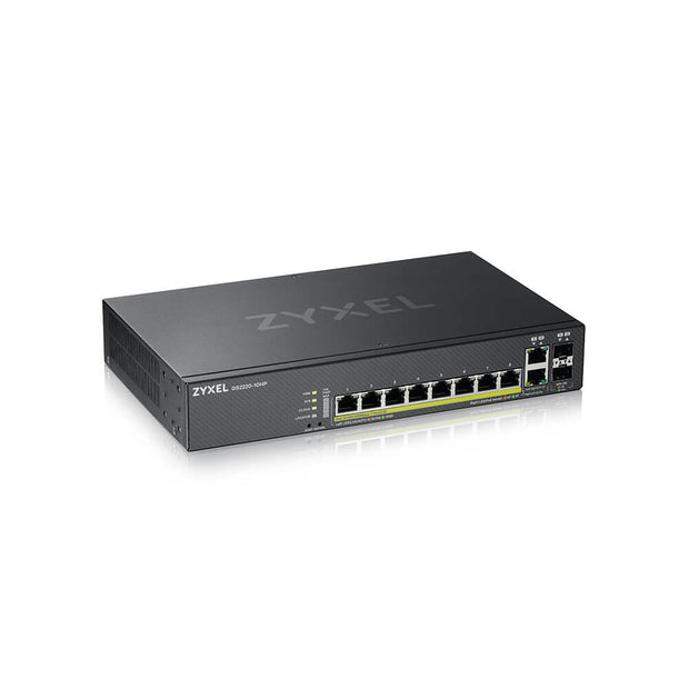 Zyxel GS2220-10HP-EU0101F nätverksswitchar hanterad L2 Gigabit Ethernet