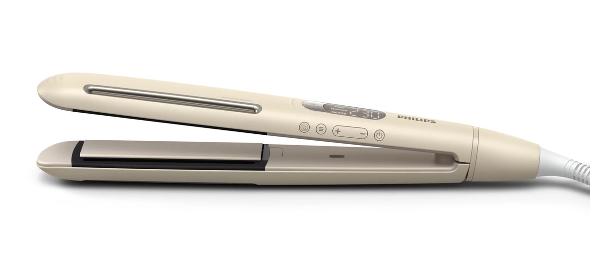 Philips 8000 series BHS838/00 hårstylare Plattång Varm Beige 1800 W 2 m