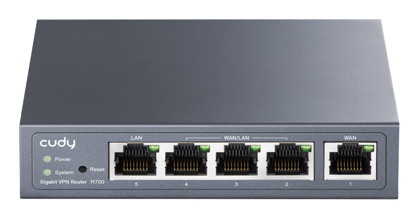 Cudy Gigabit Multi-WAN VPN Router kabelansluten router Snabb Ethernet
