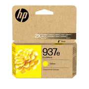 HP 937e EvoMore gul originalbläckpatron