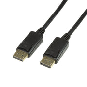 LogiLink CV0074 DisplayPort-kabel 5 m Svart