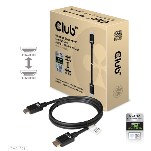 CLUB3D Ultra High Speed HDMI 4K120Hz