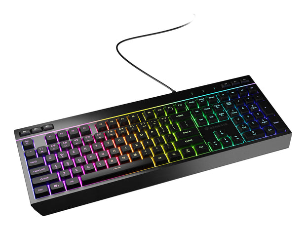 GENESIS Rhod 530 tangentbord Spela USB QWERTY Engelska (USA) Svart