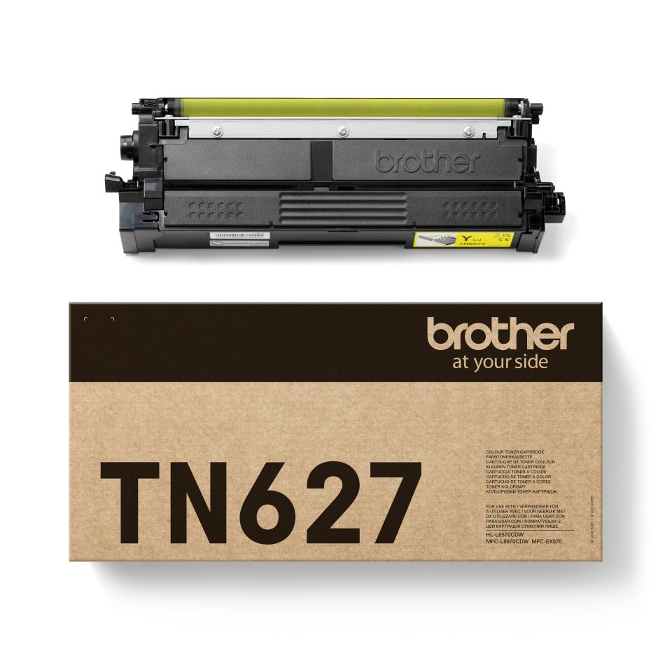 Brother TN-627Y Tonerkassett Original Gul