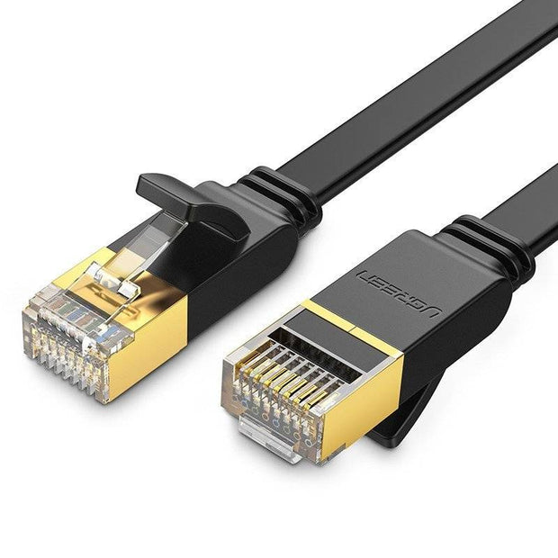 Ugreen NW106 nätverkskablar Svart 10 m Cat7 F/STP (F-STP)