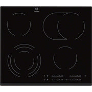 Electrolux EHF6547FXK spishällar Svart Inbyggd 4 zone(s)