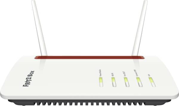 Box FRITZ! 6850 4G trådlös router Gigabit Ethernet Dual-band (2,4 GHz / 5 GHz) Vit