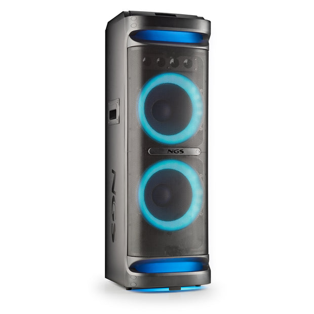 NGS WILD SPACE 3 Bärbar stereohögtalare Svart 800 W