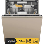 Whirlpool MaxiSpace W8I HP42 L Helt integrerad 14 kuvert