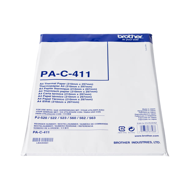 Brother PAC411 A4 kassakvittopapper